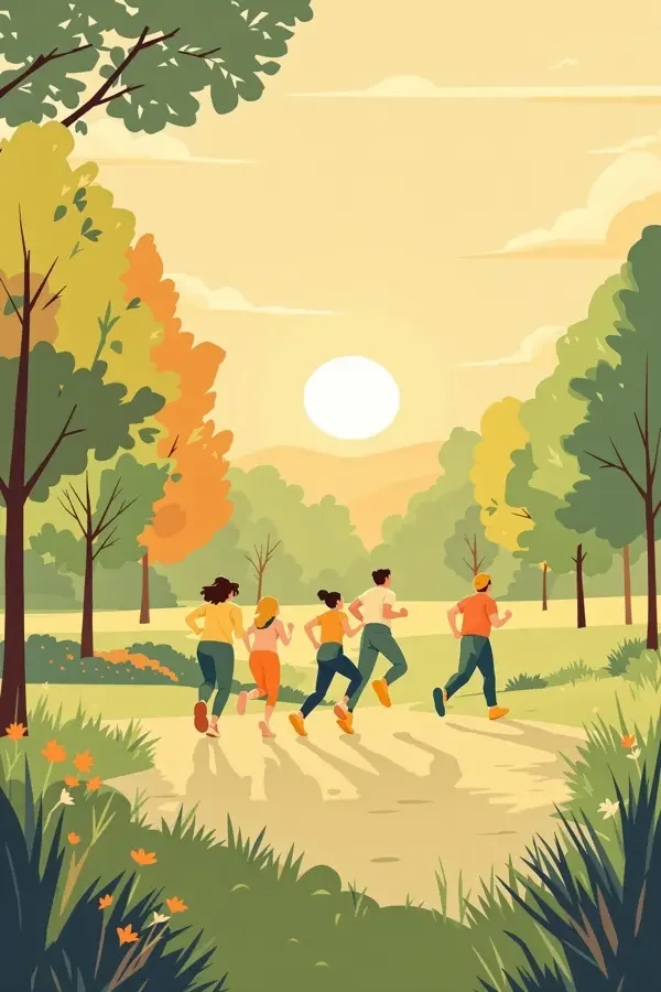 晨跑小队 暖阳片单海报